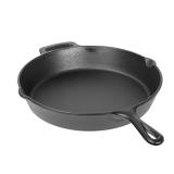2X AS IS Cast Iron Skillet 12' A22