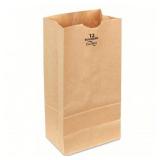 400ct Kraft Paper Bag 7 1/6x4 1/2x13 3/4' B100