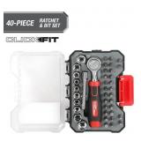 Hyper Tough 40-Piece Ratchet with Sockets Az28