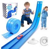 Flexible Blue Race Track for Kids: 15 Ft AZ15