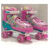 AS IS STORE RETURN 3-6yrs Pink Roller Skates AZ15