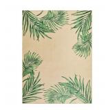 Green Palm Outdoor Area Rug 7x10 B93