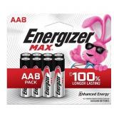 Energizer MAX AA Batteries (8 Pack AZ22