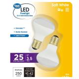 Dimmable R14 LED Directional Floodlight 2pk A24