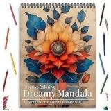 Creative Coloring Dreamy Mandala Color Pages A109