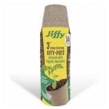8pk 3' Seed Starting Jiffy Pots 14ct B112