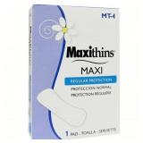 $85.71 HOSPECO Sanitary Napkin Maxithins 250pk B97