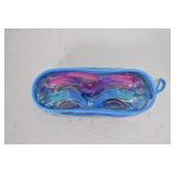 Starweh Kids Swim Goggles 2 Pack Blue/Purple AZ14