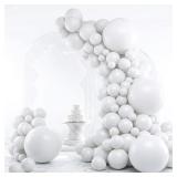 4X/BID Balloon Different Sizes White Pack AZ6