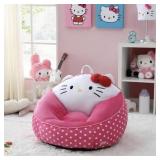 Hello Kitty Shreaded Bean Bag Chair B100