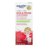 Equate Children's Pain Reliever 8 fl oz AZ22