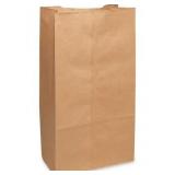 AS SHOWN! Approx 200 Bags 14x12x7' Brown B113