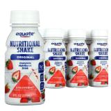 Equate Strawberry Nutritional Shake 6 Count A22