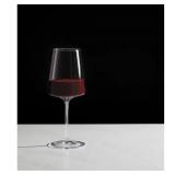 3pk Clear Flared Red Wine Glass A22