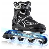 XL Sports Adjustable Flashing Inline Skates AZ23
