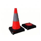 $112.58 2X/BID 18' Nylon Traffic Cone 4lbBase A109