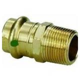 3X/BID Crimp Adapter Fitting 1/2'CTSx3/4'PSZ A109