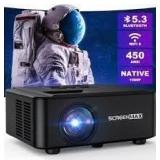 ScreenMax Indoor Outdoor Screen Projector A12