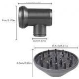 Diffuser And Adaptor Hard Plastic Grey 3pc A113