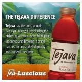12pk 16.9oz Tejava Unsweet Black Tea A113