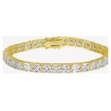 Pearich 14K Gold Filled Tennis Bracelet 6.15 AZ14