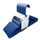 18ct Blue Mainstays Plastic Hangers A108