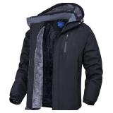 Men's Ski Snow Jacket Mirage Black Sz 3XL A108