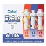 6pk Cirkul FitSip Asst Cartridge Pack A88
