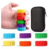 2X/BID 6pk Silicone Magnetic Stress Balls A90