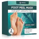2X/BID 2pk Dermora Foot Peel Mask Original A90