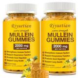 2X/Bid Riyuetian Mullein Gummies 60Ct 2000Mg A12