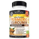 Bio Schwartz Tumeric Curcumin 90Caps A12