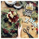 Kalekey Christmas Western Bows WG27 A88