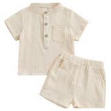 Sz 110 Arshire Boy Summer Hensley Short Set A88