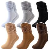 2X/BID Sz:6-11 Slouch Socks 6pk for Boots AZ7