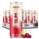BUM Energy Drink 12Pk Cherry Frost 12oz A73
