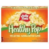 3Boxes Jolly Time Healthy Pop 3Ct Boxs A22