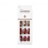 2X/Bid Impress Acrylic Press On Nails Laced Up A73