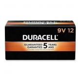2X/Bid Duracell 12ct 9V Batteries A63