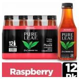 12Pk Raspberry Pure Leaf Tea A63