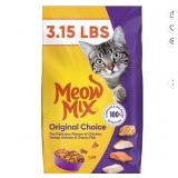 Meow Mix Dry Cat Food, 3.15 lb AZ14