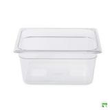 6XRubbermaid FG125P00CLR 6'D Food Pan B98