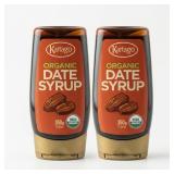 2X/Bid Kartago Organic Date Syrup 12.35oz A13