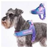 $52 Sz 6 SparkPaws 90's Retro Purple Harness A112