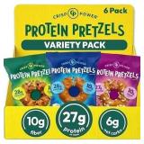 2X/BID CrispPower Protein Pretzels 6ct 1.75oz A111