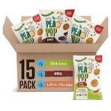 15ct 1oz PeakAPop Veggie ChipsVariety Pack A88