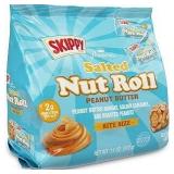 11oz Skippy Salted NuRoll PB Bite Sz Snacks A88