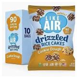 10ct .74oz LA Cookie Dough Drizzled Rice Cakes A88