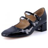 #1 Newbella Sz 9 Black 2' MaryJane Shoe A88