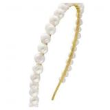 JWICOS Bridal Freshwater Pearl Headband A88